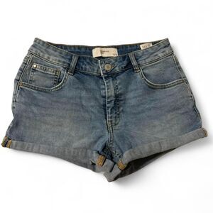 Reserved Women's Blue Denim Shorts